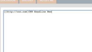 How to Insert a Labeled Link in Your Wikispace