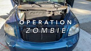 Chevy HHR ecotec runs rough, misfire, check engine light on, P0300, head gasket? (Operation Zombie)