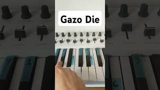 Gazo - Die - Piano Tutorial #piano #shorts #tutorial