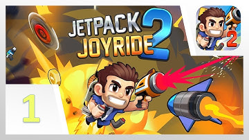 Jetpack Joyride 2 Gameplay Walkthrough Part 1 - Tutorial (iOS, Android)