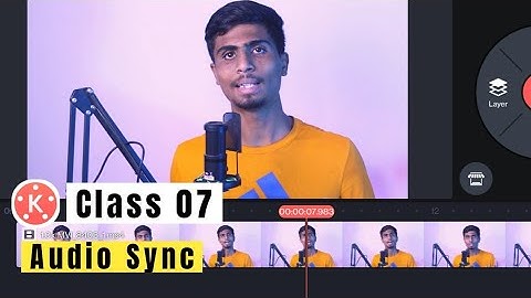 How to Sync Audio With Video in Kinemaster | Audio Sync in Kinemaster