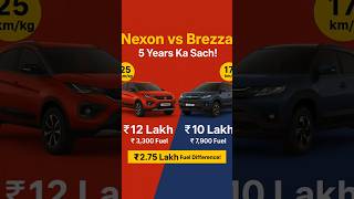 Nexon vs Brezza CNG — Kaun BEST? | FINFLATION1 | #Shorts