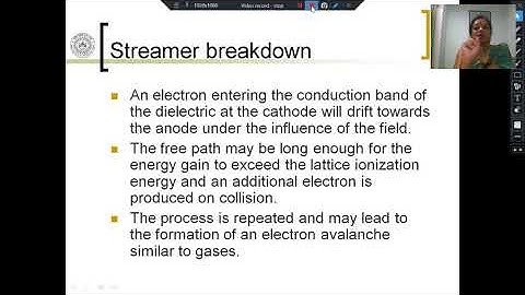 EE634 A: Breakdown In Solids Part 2