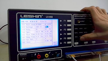 LX 650B  USB cable terster from LESHINE