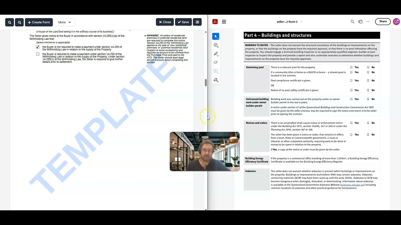Video Recording Disclosure Statement Example Sellers Disclosure Statement Video - YouTube