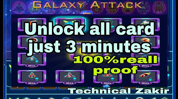Galaxy alien shooter unlock all card with proof 100% by aap cloner