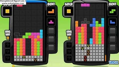 Tetris Battle 2p EPIC FAIL!!!!!!!!!!! Combo King