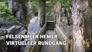 Felsenmeer Hemer • virtueller Rundgang 🚶 • September 2020【HD】60FPS