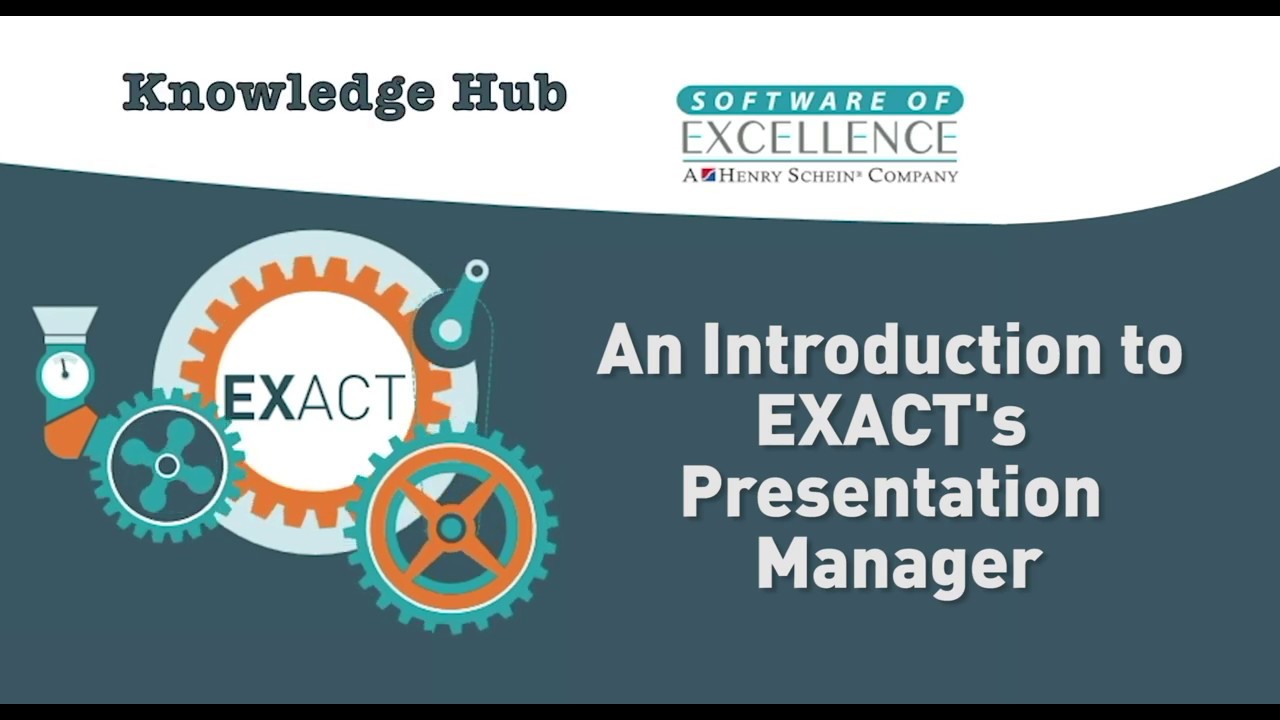 presentation manager exact