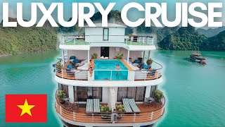 5-star LUXURY cruise in Halong Bay Vietnam😍