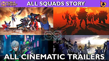 All Squads Full Story || Every Cinematic Trailers Mobile Legends