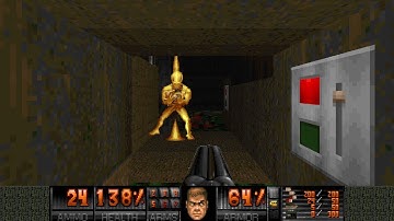 Doom 2 - Alien Vendetta (Map 2: Rusty Rage): UV-Fast 100% (Map Author: Anders Johnsen)
