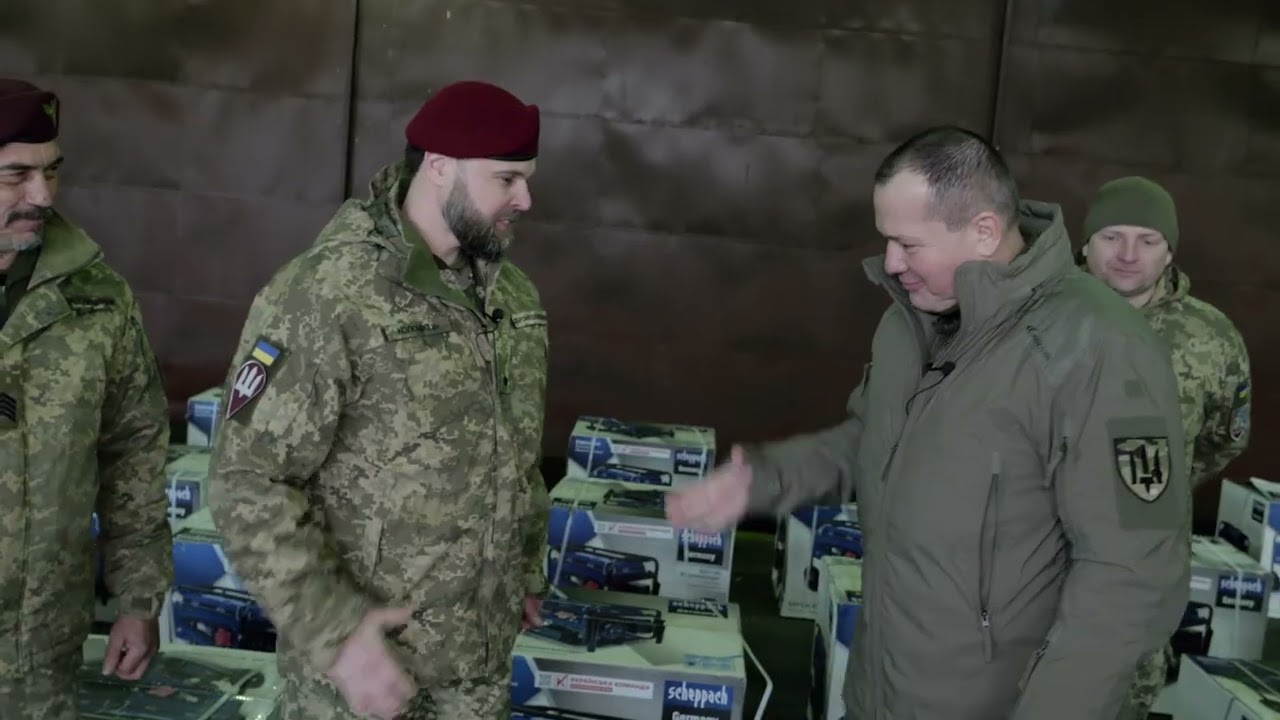«Українська команда» передала десантникам 81 бригади партію генераторів