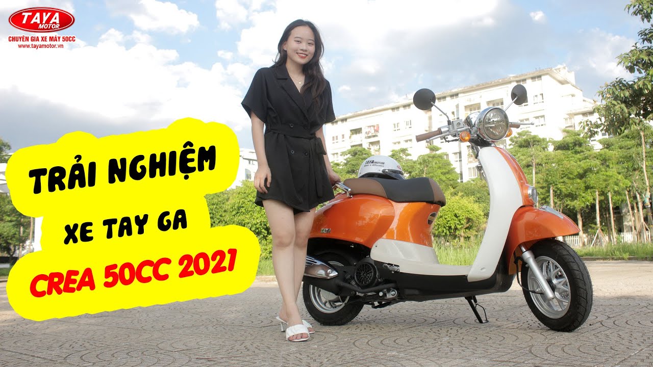 XE GA 50CC CREA 2019 ĐỎ ĐÔ