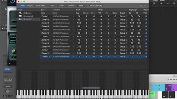 How to Create a Multi-Sample Instrument in the EXS24 Sampler - Logic Pro X Tutorial