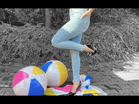 high heel pop in public - Trailer by nastila (FULL clip available on nastila.net)