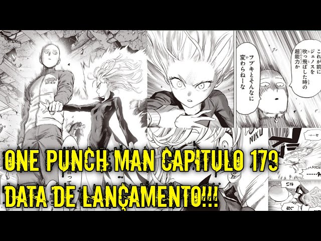 One Punch Man: Ilustrador confirma data de lançamento de próximo capítulo  do mangá