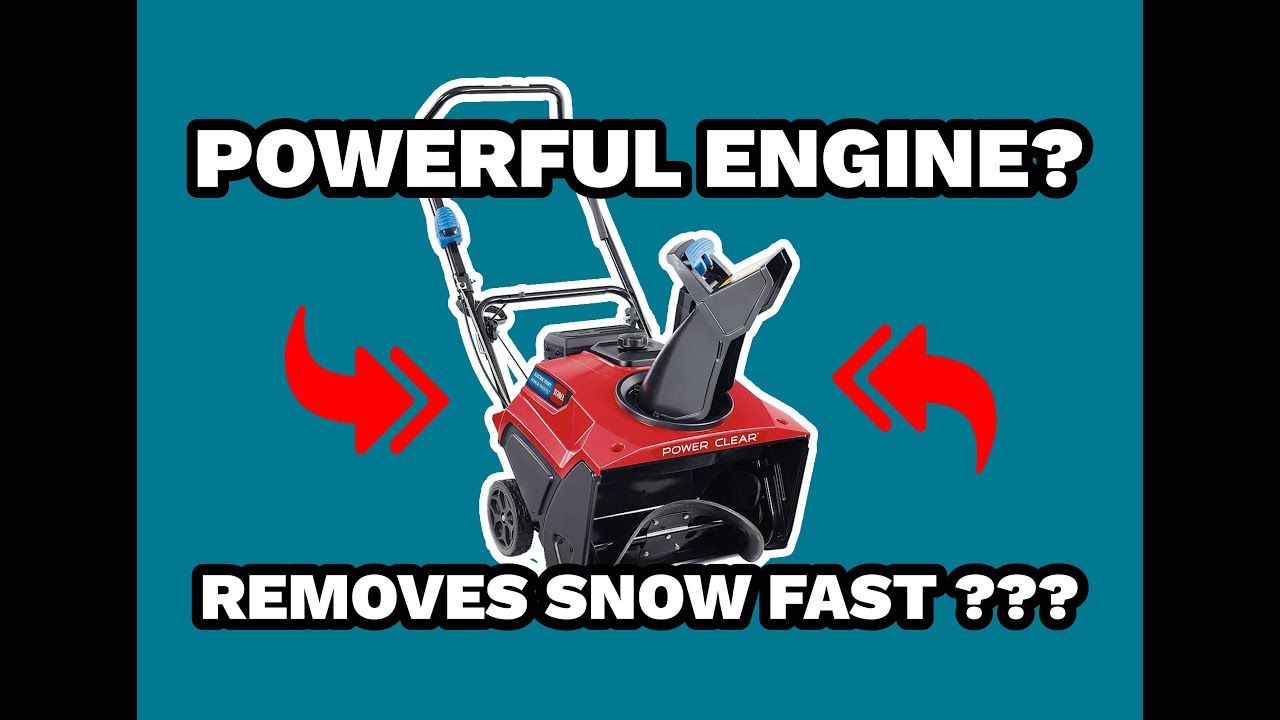 Toro Power Clear 721 QZE Single Stage Snowblower Review - YouTube