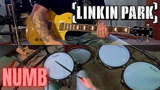 NUMB - LINKIN PARK | DRUM AND GUITAR COVER Resimi