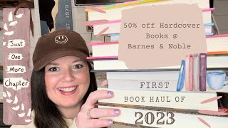 Barnes &amp; Noble Hardcover Book Haul