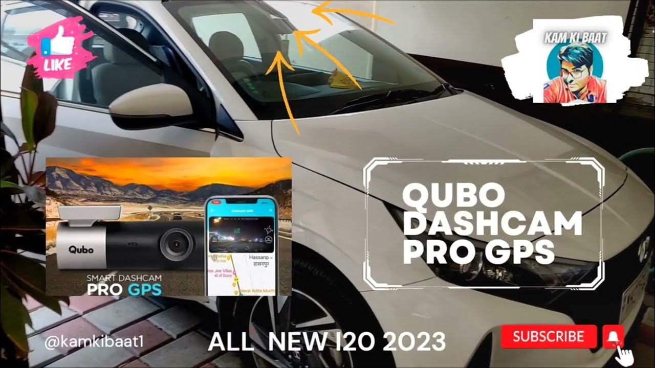 Qubo Car Dash Camera Pro (with GPS) Dash Cam from Hero Group Made in