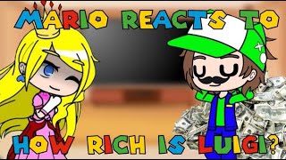 Mario reacts to Game Theory: Luigi, the richest in the Mushroom Kingdom?
