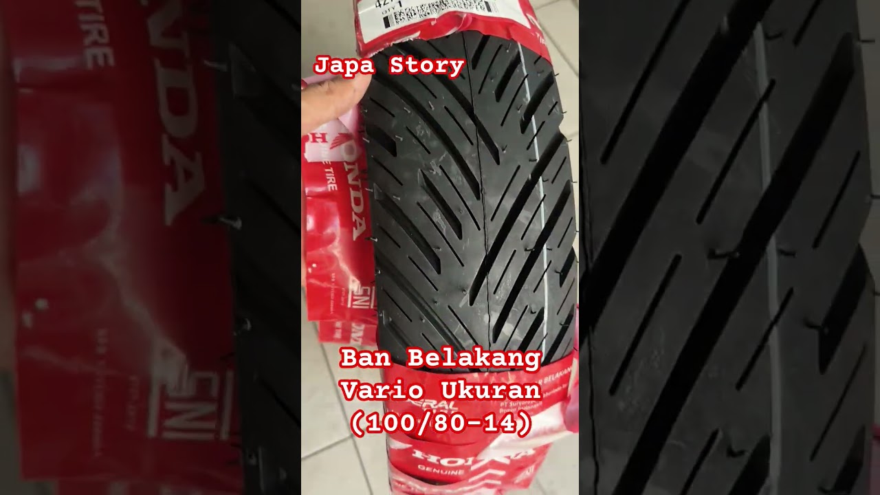Ban belakang Vario ukuran (100/80-14) kode barang 42711K59A72 