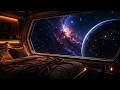 Inside a Sleeper Starliner Drifting Through Deep Space (Black Screen, 10 Hours, No Ads)