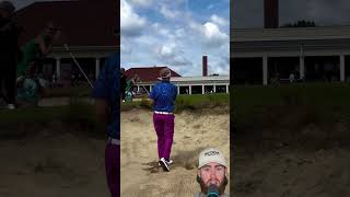 Did Will Ferrell just blade one into the clubhouse at Pinehurst 😭