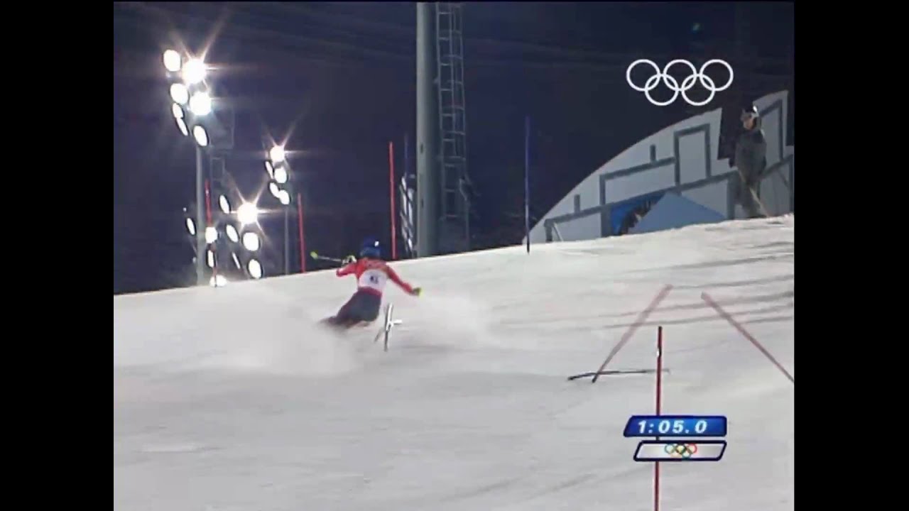 Alpine Skiing Men's Slalom Turin 2006 Winter Olympic Games YouTube