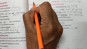 Tense RBSE 10 board | Golden Rays | Present tense exercise