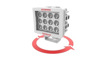 HiViz LEDs FireTech FT-WL-X-12 LED Work Utility and Scene Light | FireTech LED Lighting |FT-WL-X-12.