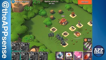 Blaze of Glory (16) Single Player Island - Boom Beach Walkthrough