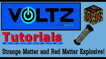 Updated Strange Matter Generator and Red Matter Explosive (ICBM) Voltz Tutorial