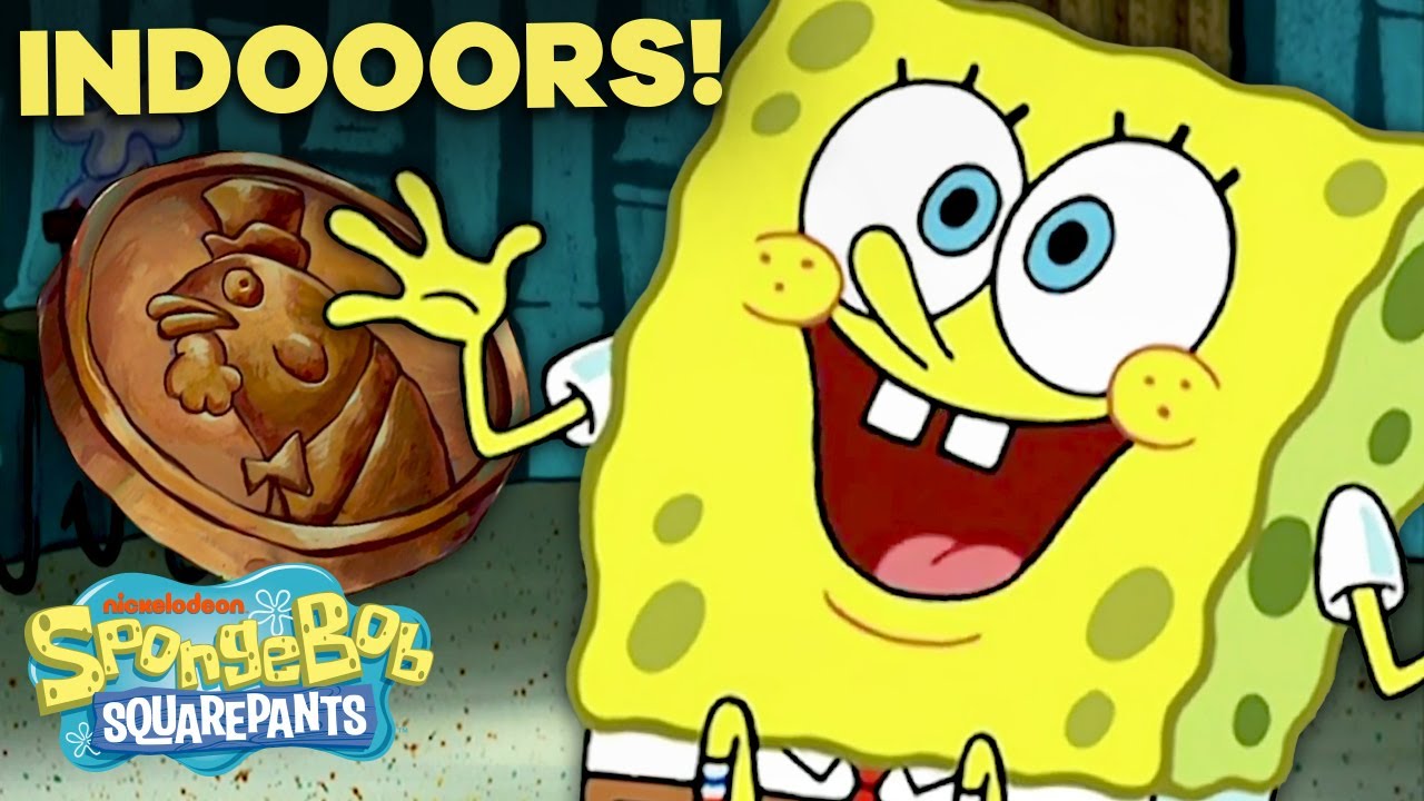 SpongeBob Stays "Indoors" 🎵 "I Had an Accident" Episod...