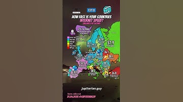 How fast is your countries average Internet speed?🛜 #shorts #geography #map #internet #viralvideo