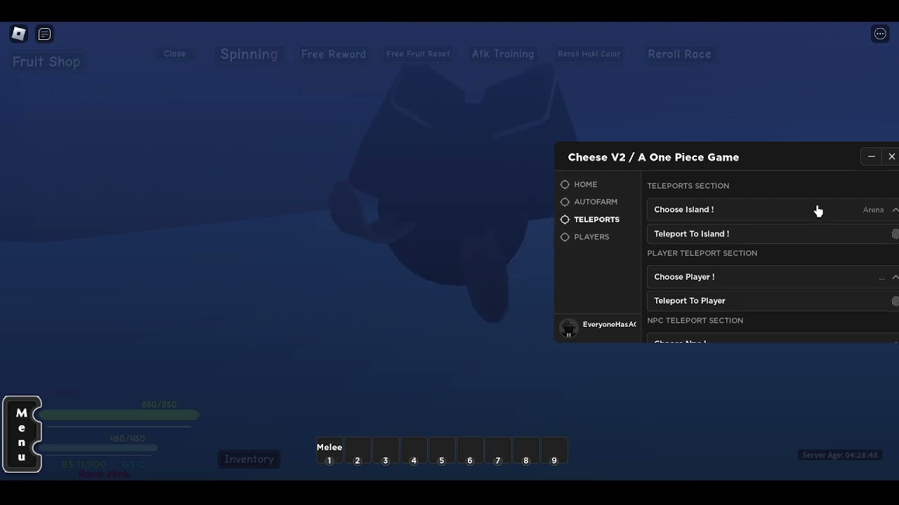 A One Piece Game Script Works For Mobile and Pc