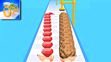 Gem Stack - All Levels Trailer Gameplay Android, iOS (1-2)