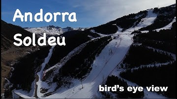 Soldeu, Andorra | Ski resort | Aerial footage | #birdseyeview