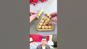 How to build a pyramid with 6 blocks?