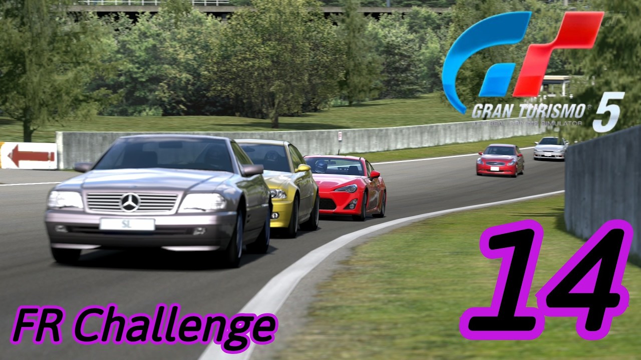 Gran Turismo 5 Let's Play Part 14 - FR Challenge