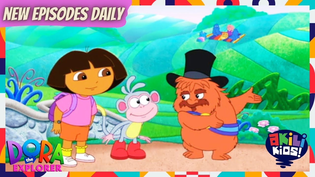 Dora The Explorer A Visit To Troll Land Akili Kids Youtube