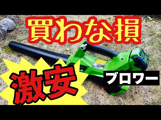 外国製【充電式ブロワー】今流行りのバッテリー式が約1万円 外国製【充電式ブロワー】今流行りのバッテリー式が約1万円