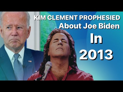 Kim Clement, 2013&rsquo;te Joe Biden Hakkında Kehanet Etti!!! | kehanet geri sarma