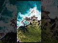The Shoreline Pulse | White Foam & Turquoise Rhythms 🌊🪨