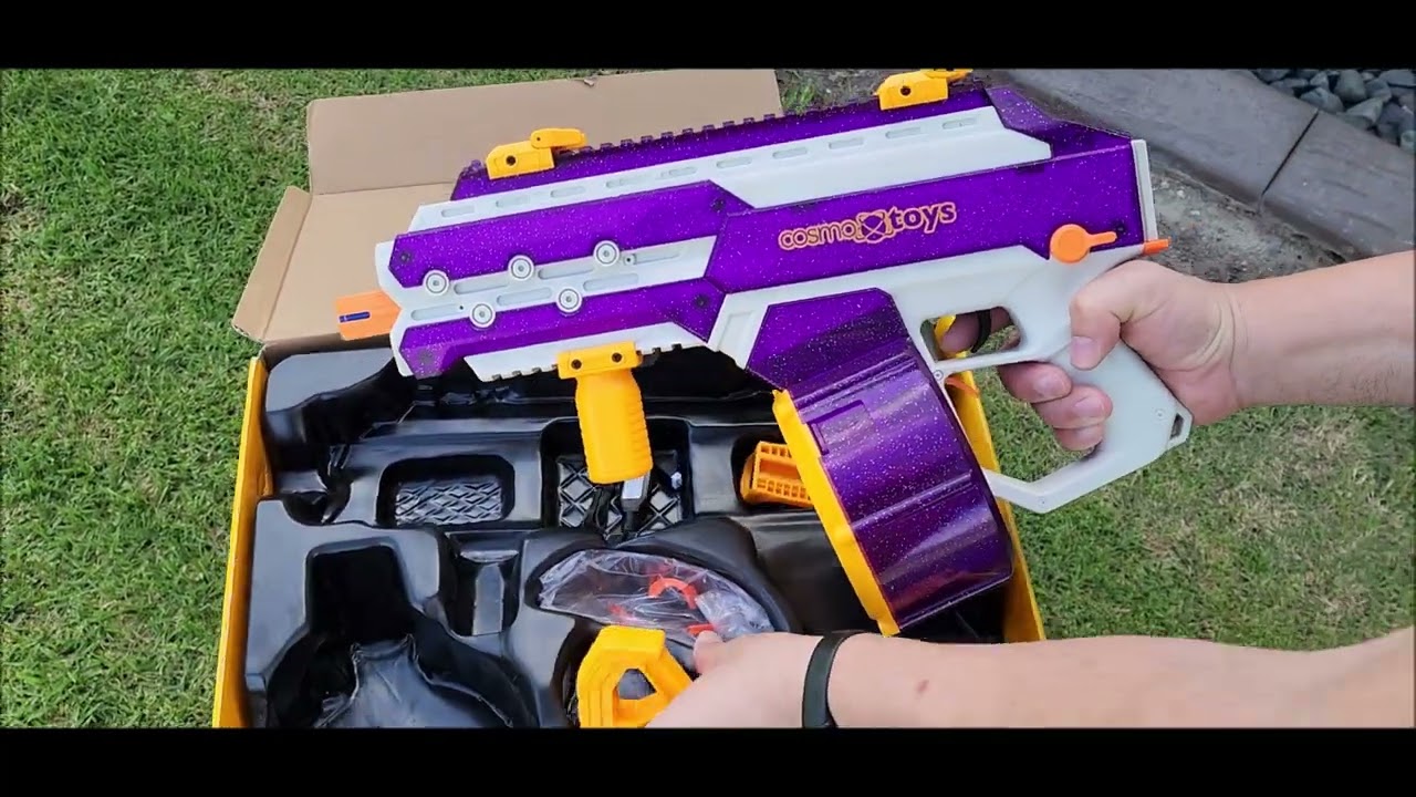 CosmoX Sirius Sci-Fi Gel Blaster by X-Force Tactical - YouTube