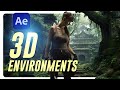 Turn any image into 3d using ai zoedepth  after effects