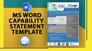 PPE And Medical Supply Capability Statement Template