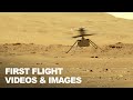 First Videos &amp; Images of Mars Helicopter Ingenuity First Flight