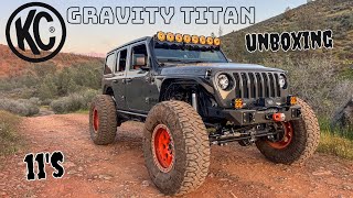 KC HiLiTES GRAVITY TITAN  Unboxing